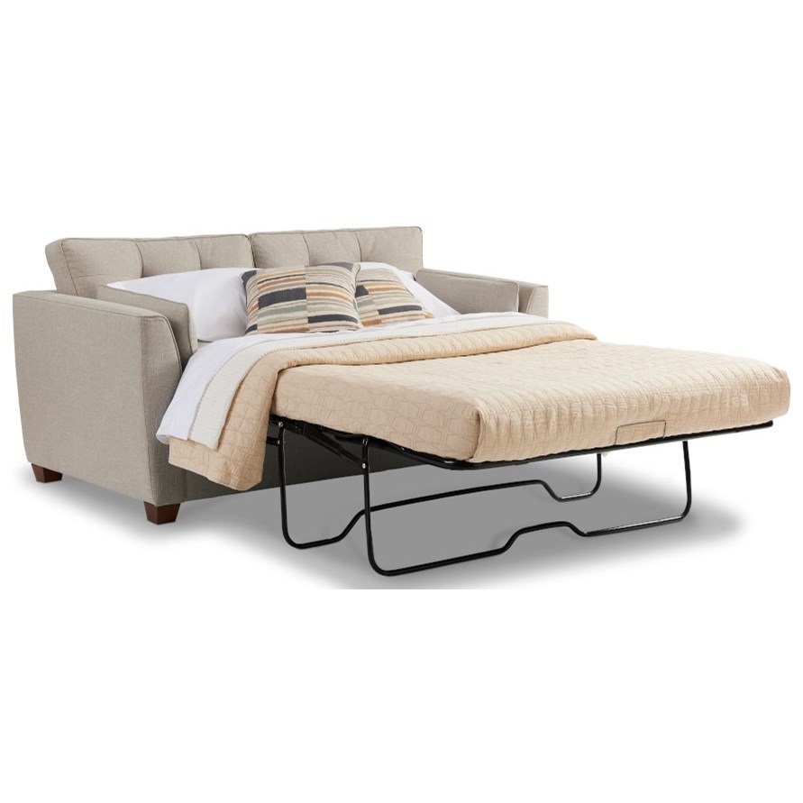 LaZBoy Dillon Casual Full Sleeper Sofa with Supreme Comfort Mattress